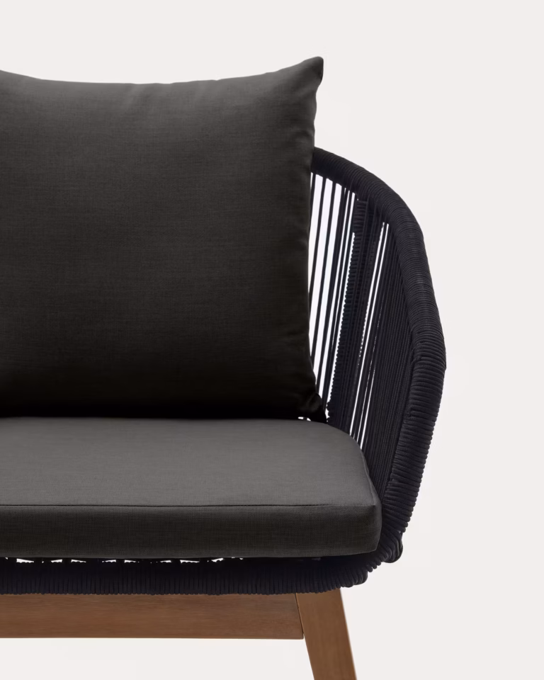 Vrtna Stolica Portalo Dark Kave Home 2