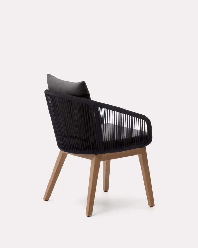 Vrtna Stolica Portalo Dark Kave Home 6