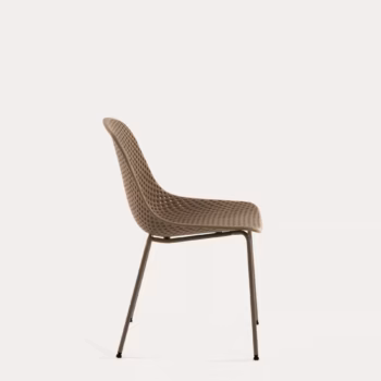 Vrtna Stolica Quinby Beige Grey Kave Home 4