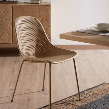 Vrtna Stolica Quinby Beige Grey Kave Home 6