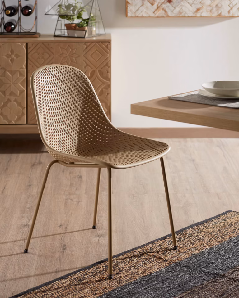 Vrtna Stolica Quinby Beige Grey Kave Home 6