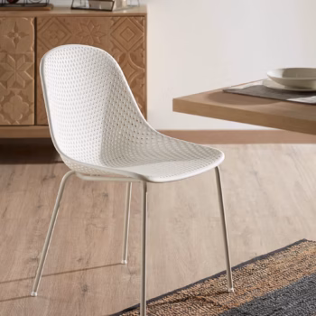 Vrtna Stolica Quinby White Kave Home 1