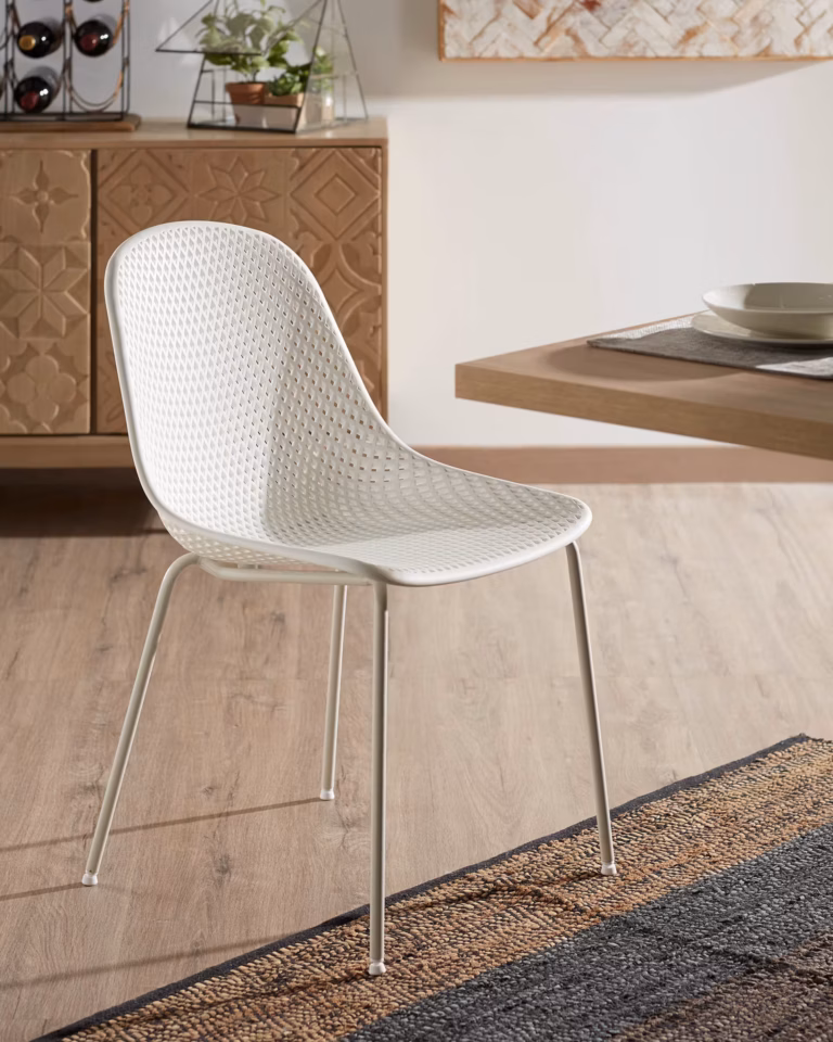 Vrtna Stolica Quinby White Kave Home 1