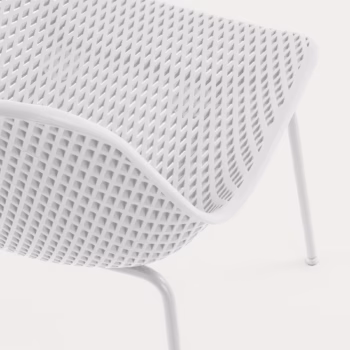 Vrtna Stolica Quinby White Kave Home 6