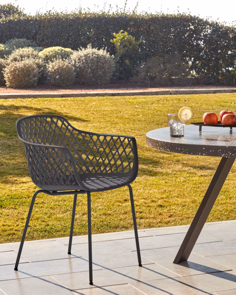 Vrtna Stolica Quinn Grey Kave Home 1