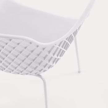 Vrtna Stolica Quinn White Kave Home 2