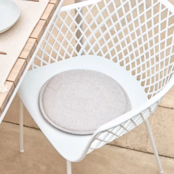 Vrtna Stolica Quinn White Kave Home 3