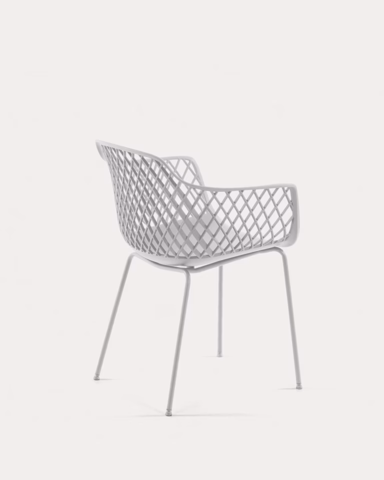 Vrtna Stolica Quinn White Kave Home 5