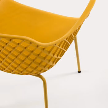 Vrtna Stolica Quinn Yellow Kave Home 2
