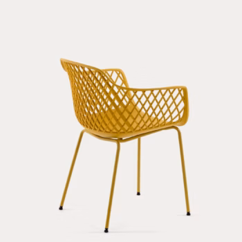 Vrtna Stolica Quinn Yellow Kave Home 5