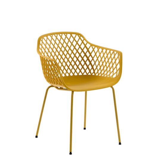 Vrtna Stolica Quinn Yellow Kave Home