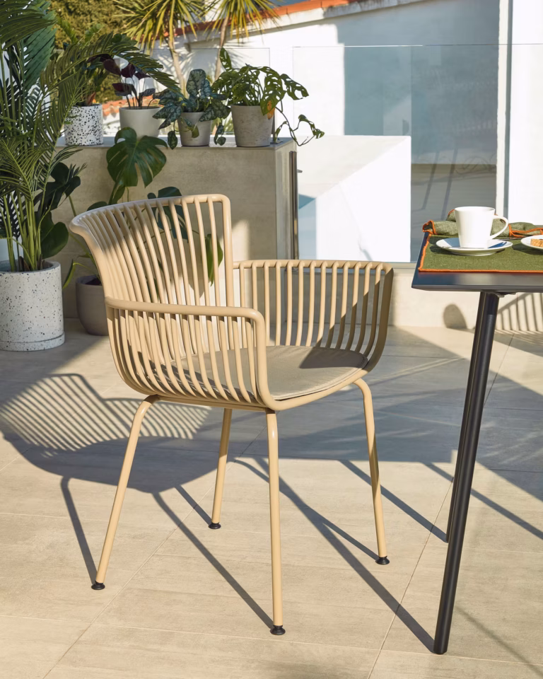Vrtna Stolica Surpika Beige Kave Home 1