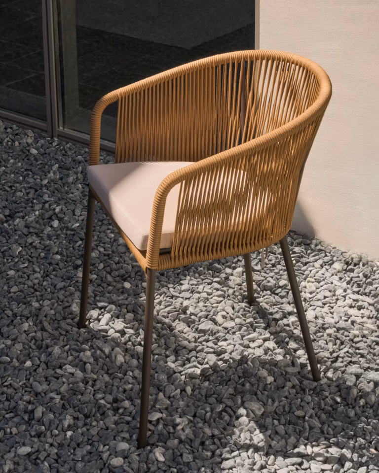 Vrtna Stolica Yanet Beige Kave Home 1