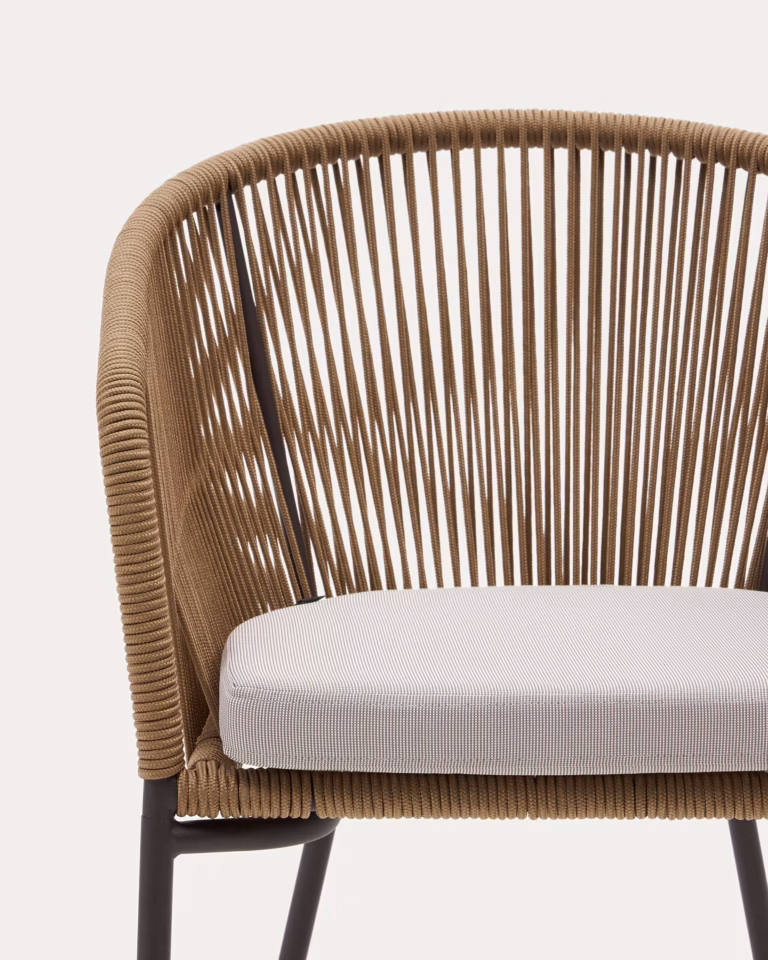 Vrtna Stolica Yanet Beige Kave Home 2