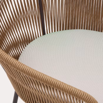 Vrtna Stolica Yanet Beige Kave Home 5