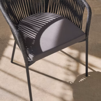 Vrtna Stolica Yanet Black Kave Home 3