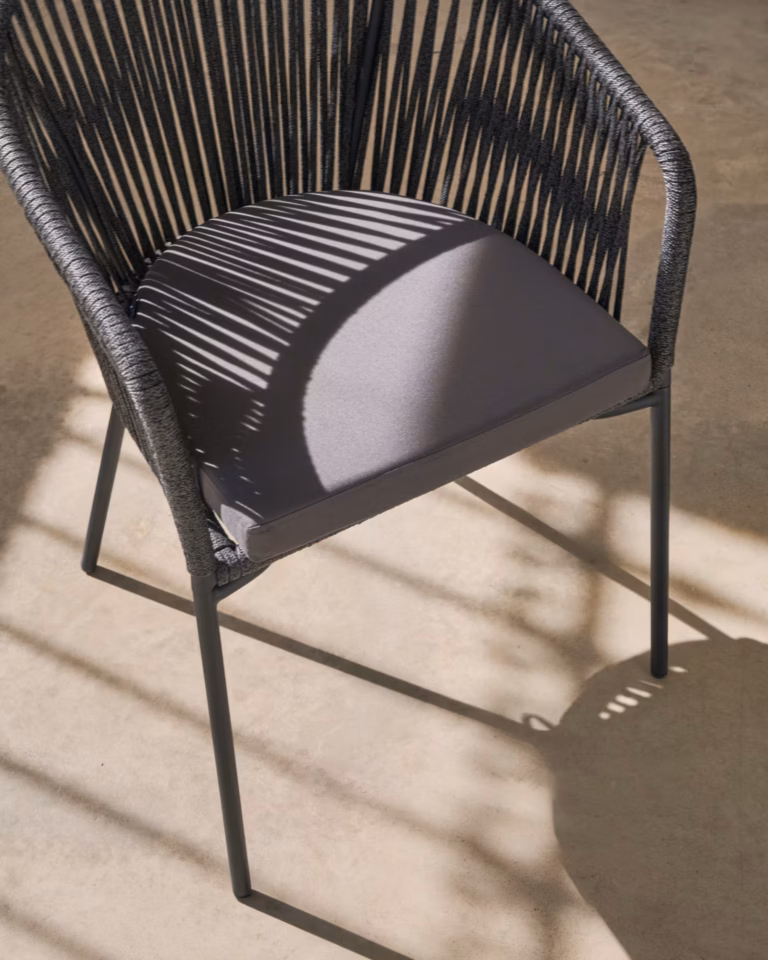 Vrtna Stolica Yanet Black Kave Home 3