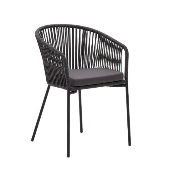 Vrtna Stolica Yanet Black Kave Home