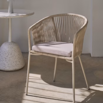Vrtna Stolica Yanet Light Kave Home 1
