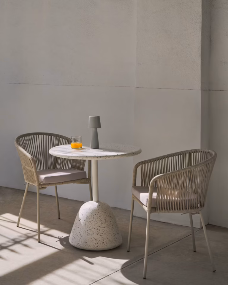 Vrtna Stolica Yanet Light Kave Home 3