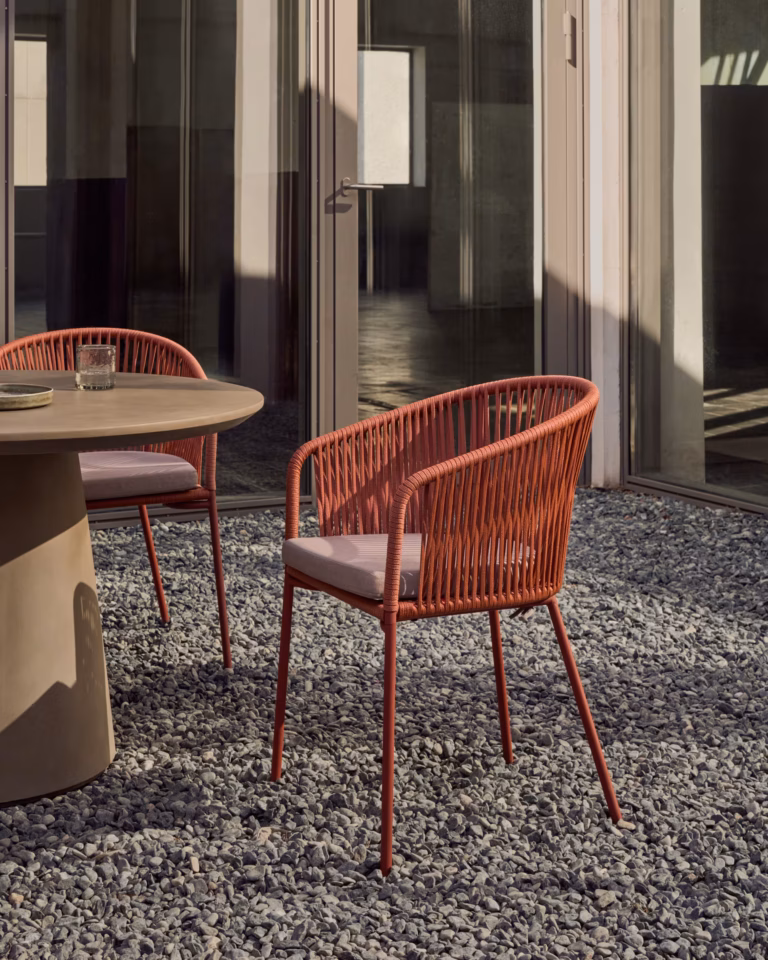 Vrtna Stolica Yanet Terracotta Kave Home 1