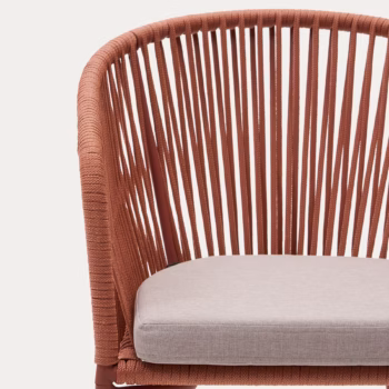 Vrtna Stolica Yanet Terracotta Kave Home 2