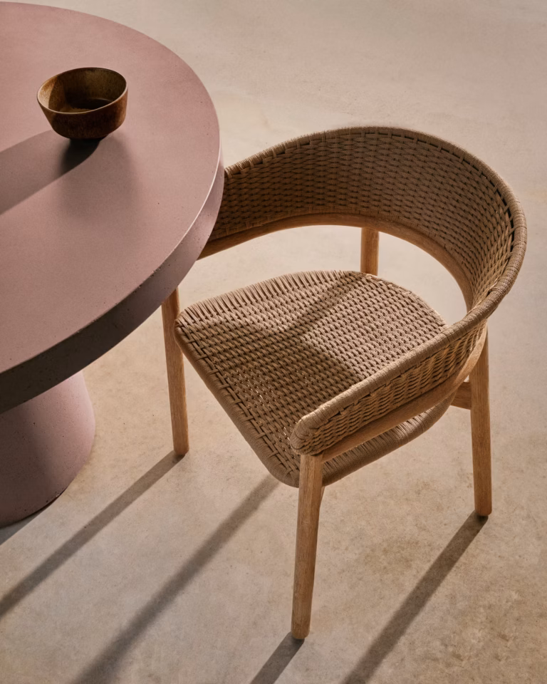 Vrtni Stol Aiguablava Terracotta Kave Home 3