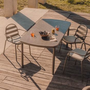 Vrtni Stol Joncols Graphite Kave Home 1