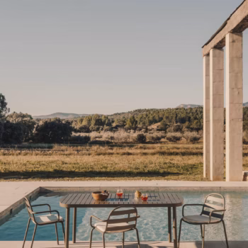 Vrtni Stol Joncols Graphite Kave Home 3