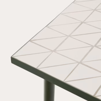 Vrtni Stol Maurina White Kave Home 4