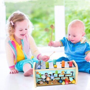 Dječja Drvena Interaktivna Igra Montessori Music 2
