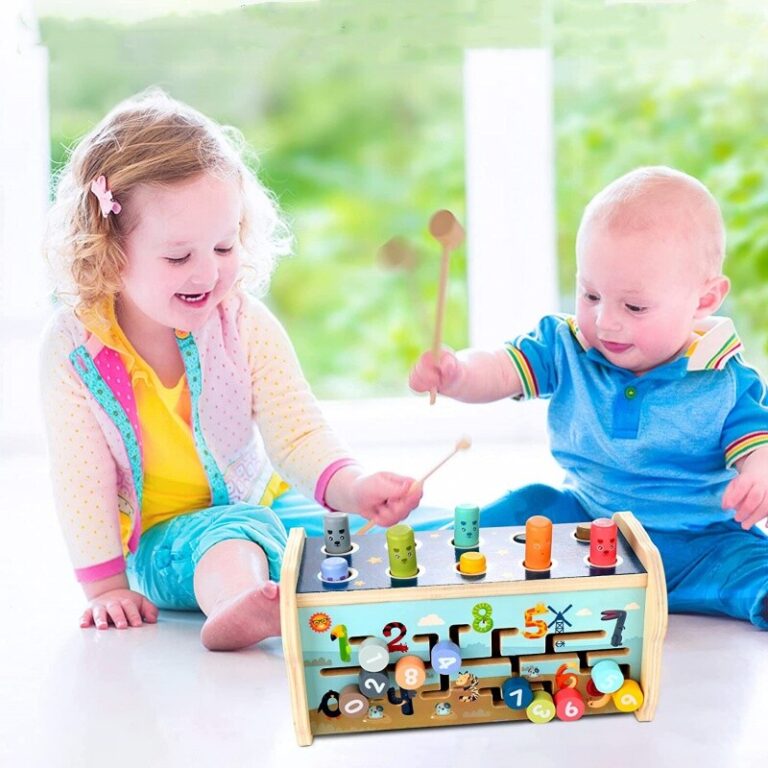 Dječja Drvena Interaktivna Igra Montessori Music 2