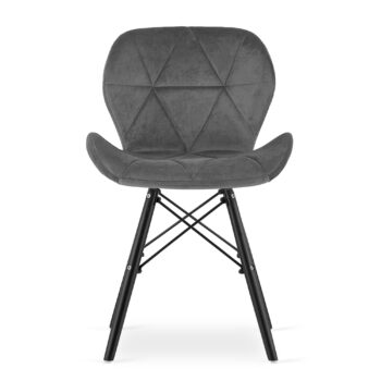 Stolica Lago Graphite Dark 1