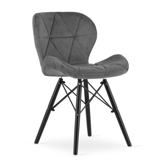 Stolica Lago Graphite Dark