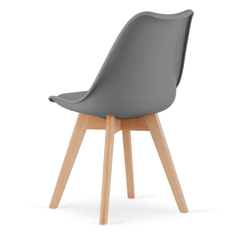 Stolica Mark Grey On Wood 3