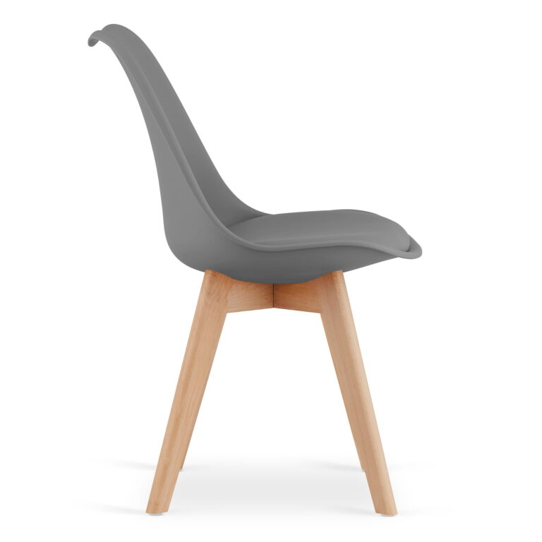 Stolica Mark Grey On Wood 4