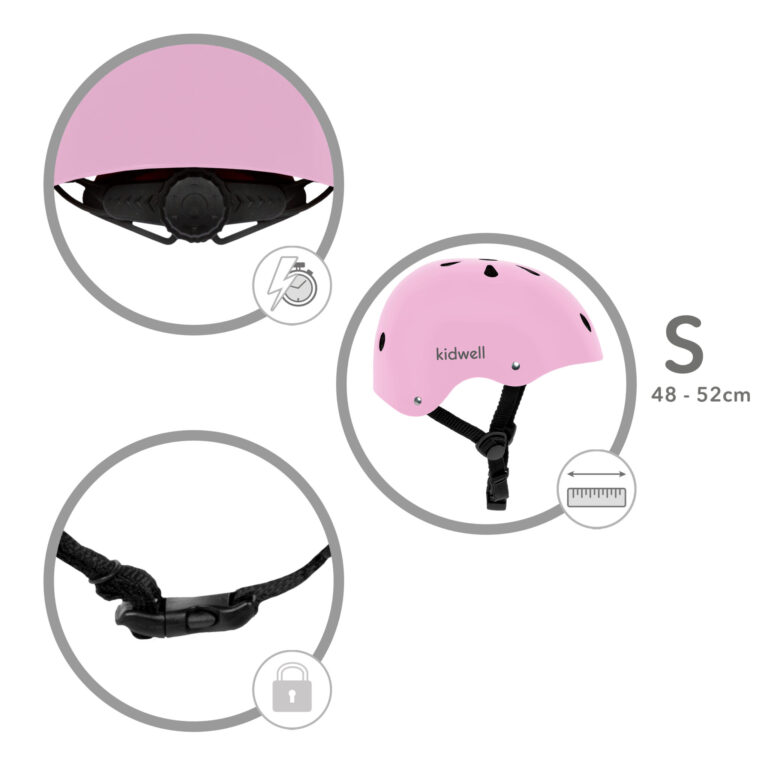 Zaštitna Kaciga Kidwell Pink 1