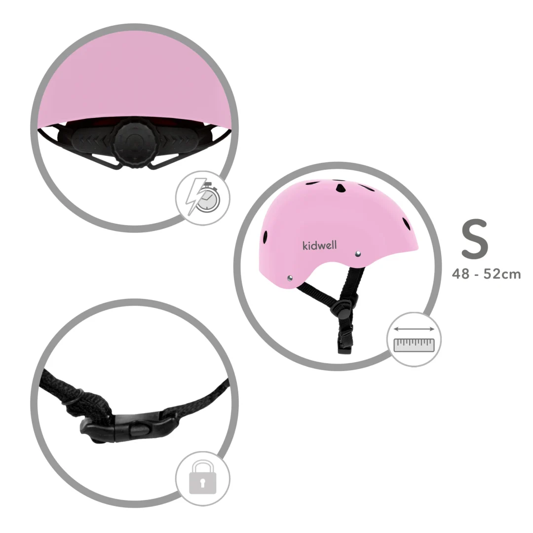 Zaštitna Kaciga Kidwell Pink 1