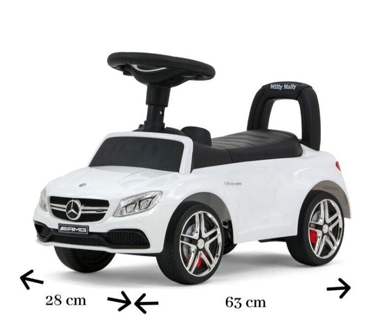 Dječja Guralica Mercedes C63 2u1 Bijela 2