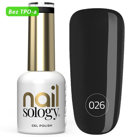 Hibridni Lak Clavier Nailsology 8ml Black Cougar 026