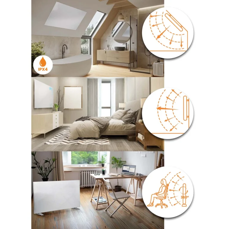 Infracrveni Grijači Panel 720w Wi Fi Berdsen 983 8