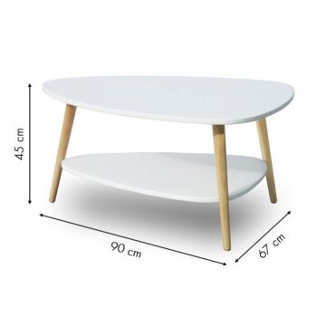 Stoliću Za Kavu White Moderna 6