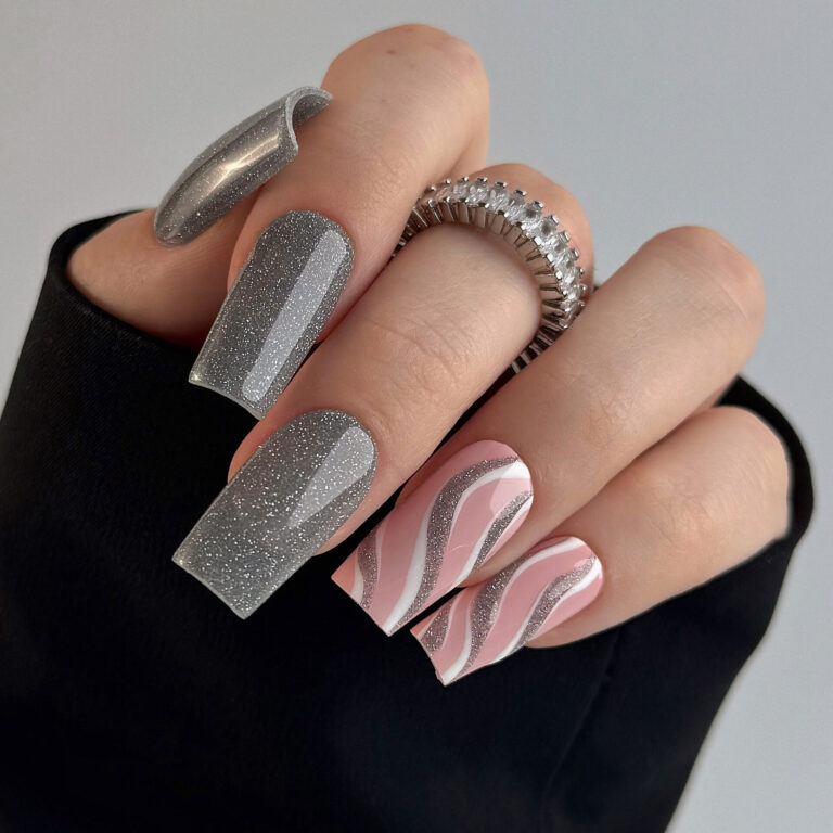Trajni Lak Clavier Nailsology 8ml Silver Divine 120 2