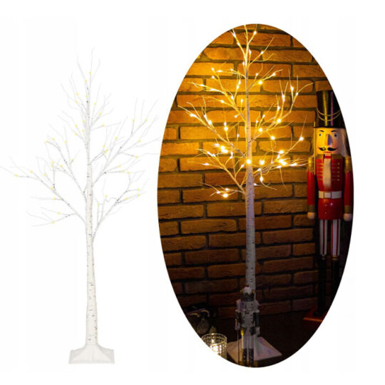 Božićna Dekorativna Led Breza 180cm