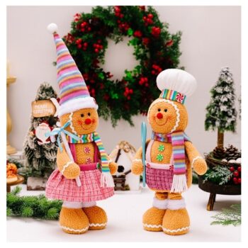 Božićna Figura Gingerbread 52cm Ksn169 4