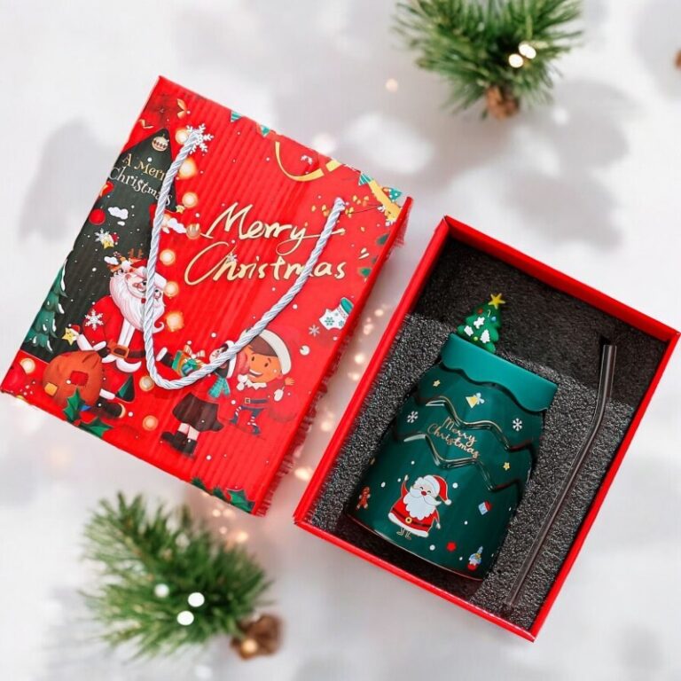 Božićna šalica 400ml Gifty Mint 1