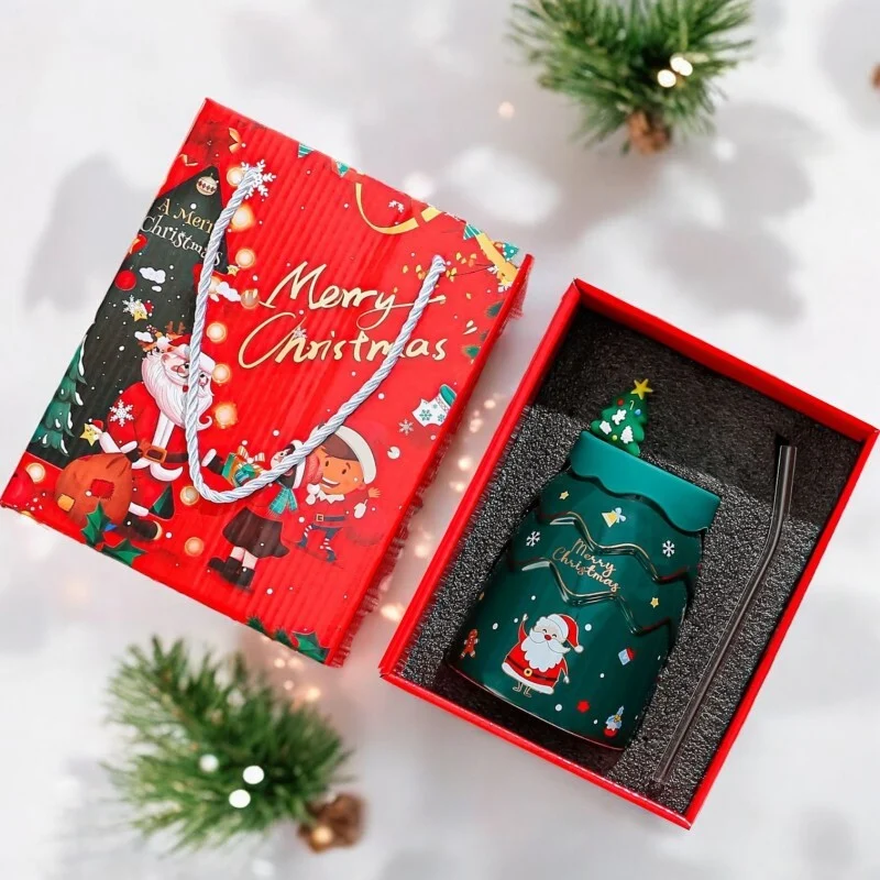 Božićna šalica 400ml Gifty Mint 1