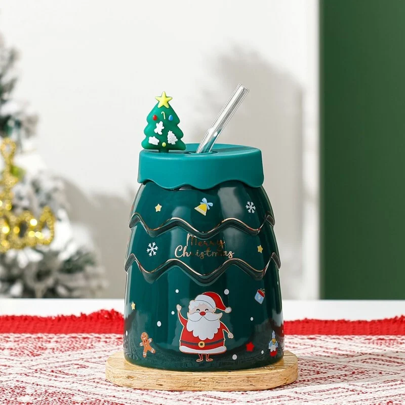 Božićna šalica 400ml Gifty Mint 2