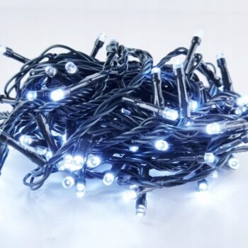 Božićne Lampice Unutarnje Vanjske 100 Led Bijela 5