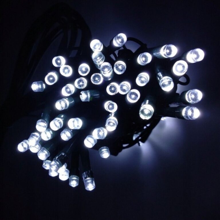 Božićne Lampice Unutarnje Vanjske 200 Led Bijela 1